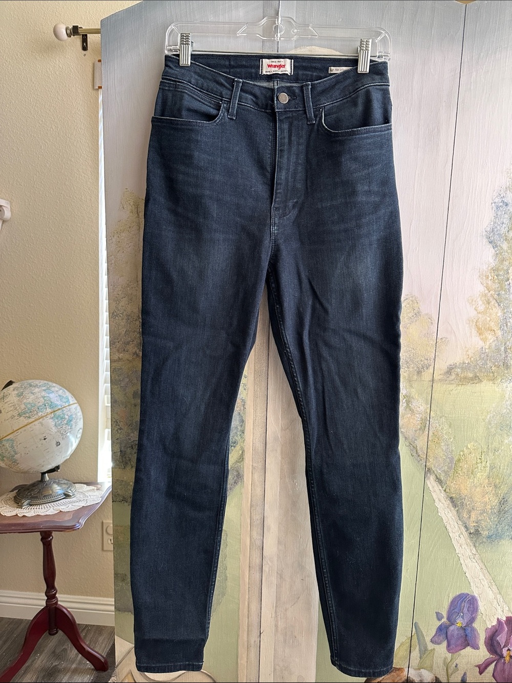 Wrangler Men's Navy Slim Fit Jeans